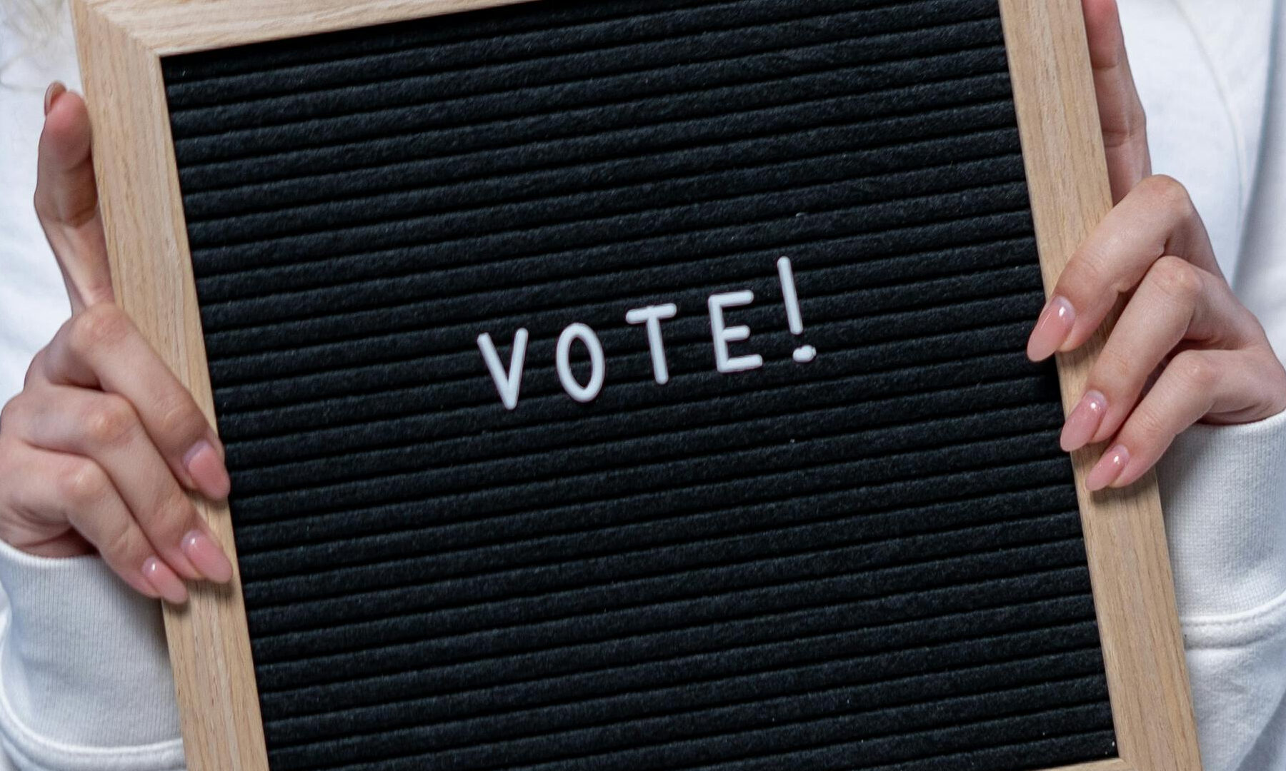 tableau représentant le mot vote